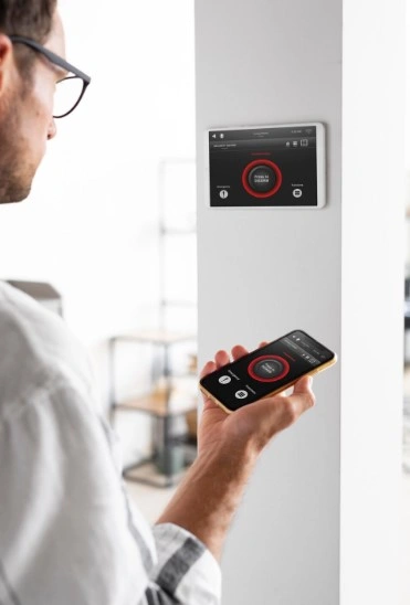 Mobile smart heating interface