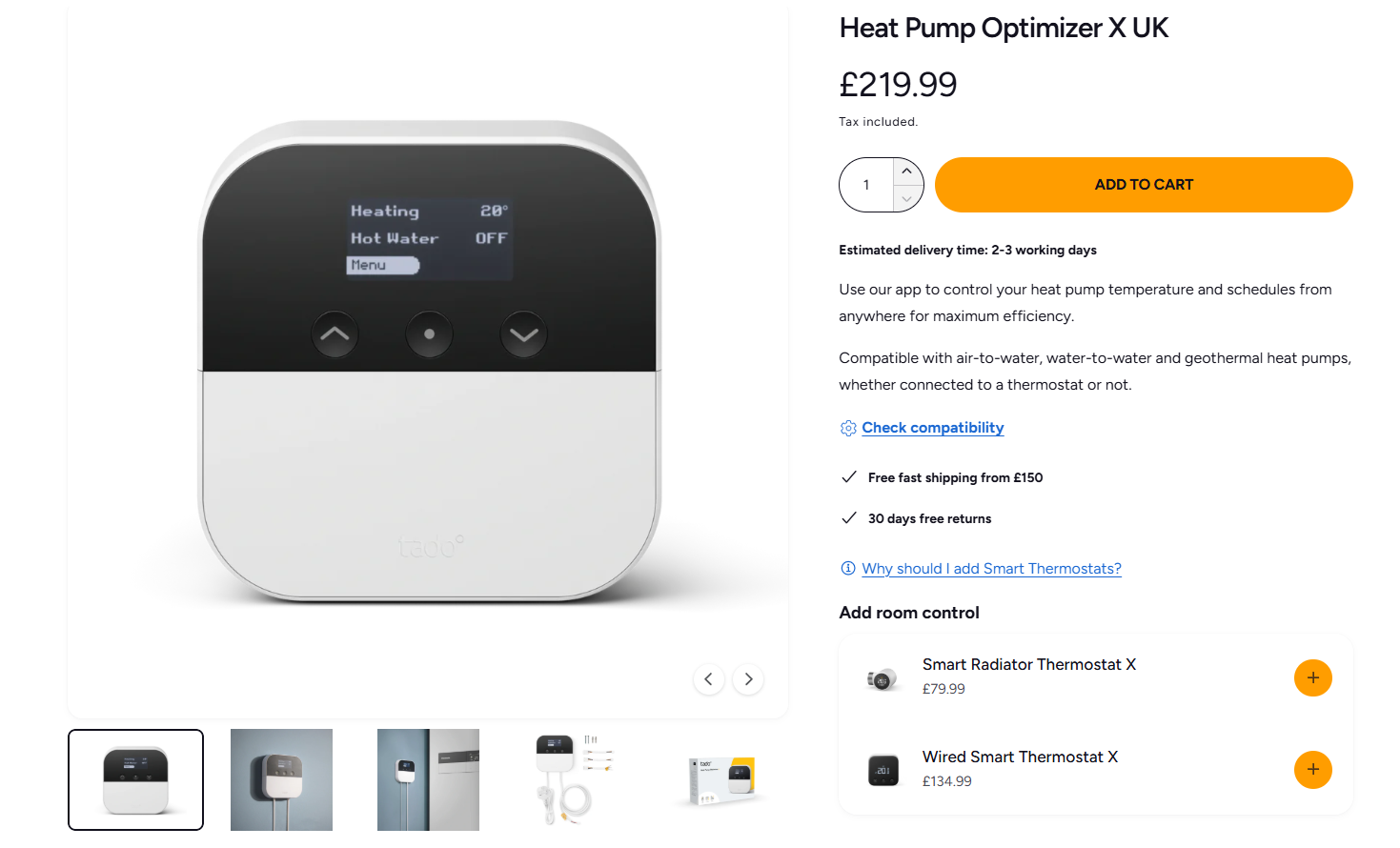Heat Pump Optimizer X UK