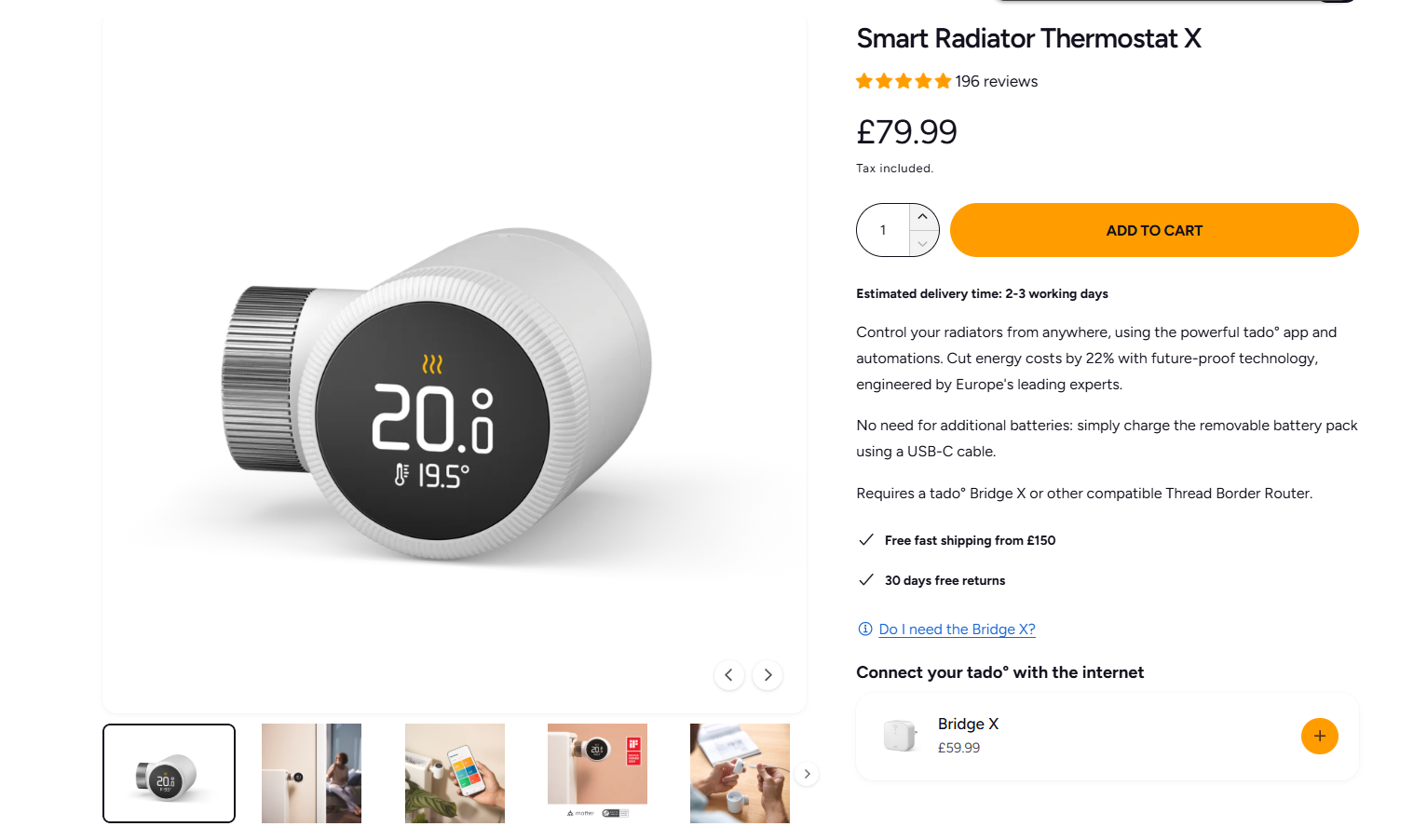 Smart Radiator Thermostat X